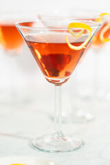 Cosmopolitan cocktail