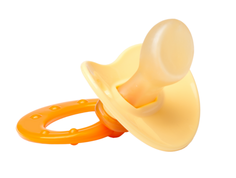 baby's dummy on transparent background. png file