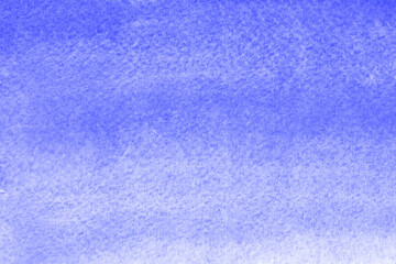 Obraz premium Hand drawn watercolor textured background with gradient splashes in violet purple colors as design element. Abstract backdrop with copy space, empty mock up