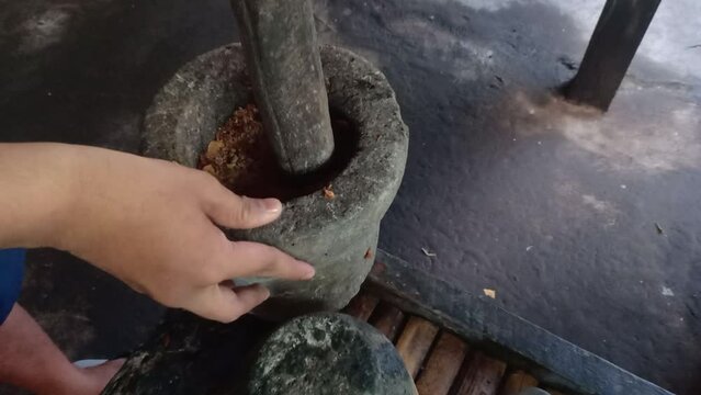stone mortar