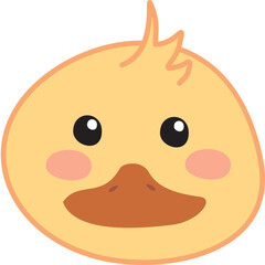 Duckt Cartoon Head