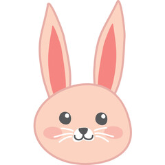 Cute Rabbit Head