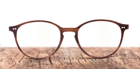 eyeglasses isolated over white background