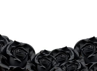 Black flower