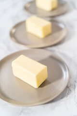 Melting unsalted butter