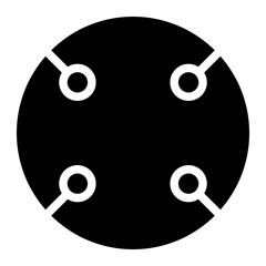 artificial intelligence glyph 