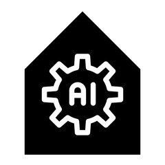 artificial intelligence glyph 