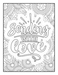 Motivational quotes coloring page. Inspirational quotes coloring page. Affirmative quotes coloring page. Positive quotes coloring page. Good vibes. Motivational swear word. Motivational typography.