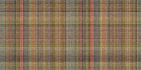 Tartan seamless border. Traditional gingham texture for natural trendy trim. 