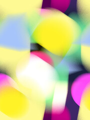 Obraz premium Seamless abstract pattern grain yellow blue green pink white repeated background