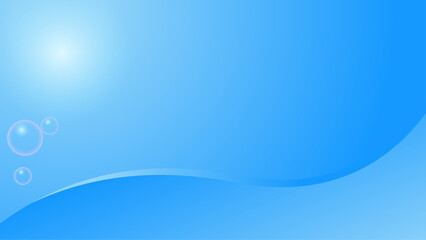 bubbles on a blue background