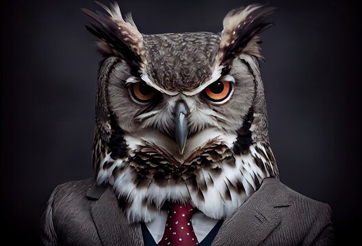 Owl Senator Running For Office Generative AI