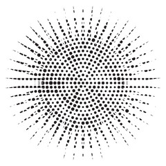 Halftone background design vector 