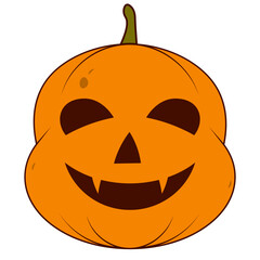 Hallowen Pumpkin Element