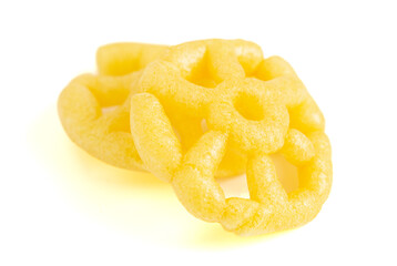 Pair of Wheel Fryums on a White Background