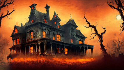 haunted house
Rusty Orange Backgrounds, with fantasy theme