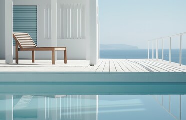 Fototapeta premium Real estate building background, a beautiful residence illustration by generative ai