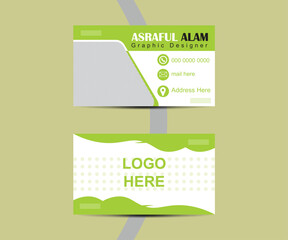 creative modern name card and business card, modern business card design, Creative and modern business card template .
