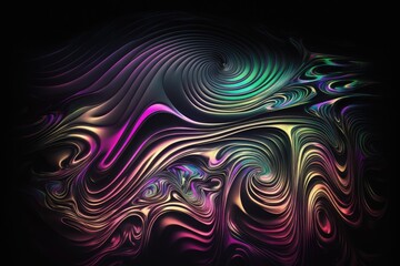 Fractal art background for creative design. Decoration for wallpaper, desktop, poster, cover booklet