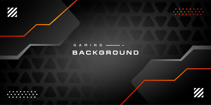 Abstract Futuristic Gaming Background for  Live Streaming Mode. modern esport game neon wallpaper. hi tech interface illustration .