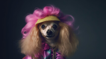 drag queen dog