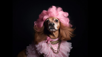 drag queen dog