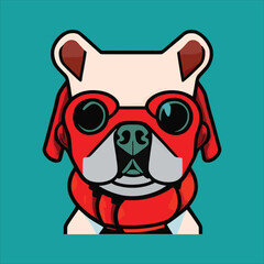 A Beautiful and Eye Catching Dog's Illustrations In colorful Design