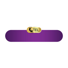 purple banner contact tel and bottom bar