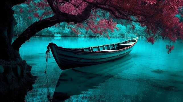 Calm, fragrant, exotic, idyllic, breathtaking, incomparable, unearthly, azure, turquoise, deep, mysterious, picturesque, fantastic, magical, amazing, enchanting, inexplicable, asto Generative AI
