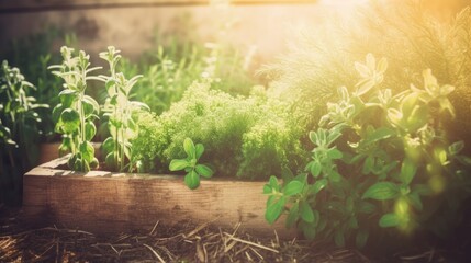 fresh herbs, Generative AI