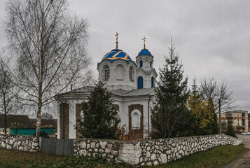 Red. Church of the Intercession of the Holy Mother of God.
Church of the Intercession