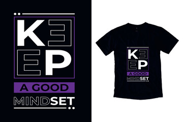 vector positive lettering easy background Minimal typography t-shirt design 