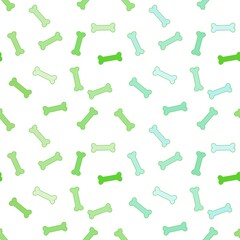 Cartoon animals seamless bones and dog pattern for wrapping paper and fabrics and linens and kids clothes