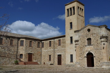 Fototapeta na wymiar Sicilia, Palermo, Blufi. Santuario della Madonna dell'olio