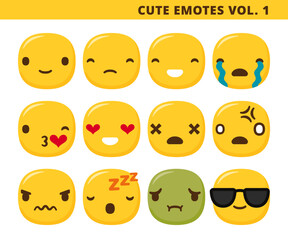 cute emotes volume one