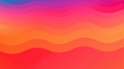 Fototapeta premium Generative AI abstract colorful background with waves