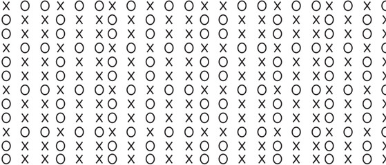 Numbers background. Pattern on white background. Hand drawn black number pattern for backdrop design and wallpaper. Simple bet numbers with repeat texture. Seamless background, vector illustration