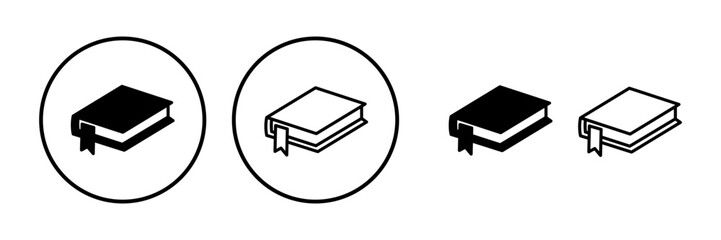 Book icon vector. Open book vector icon.