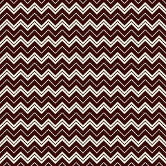 Chevron diagonal stripes seamless pattern with classic geometric ornament. Outline zigzag lines wallpaper.