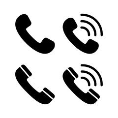 Call icon vector illustration. telephone sign and symbol. phone icon. contact us
