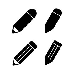 Pencil icon vector illustration. pen sign and symbol. edit icon vector