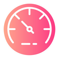 speedometer gradient icon