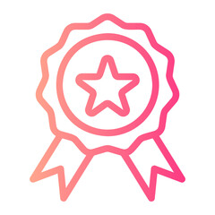 award gradient icon