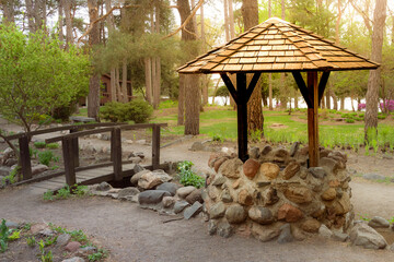shelter in a public park