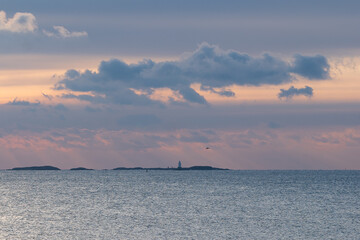 sunrise over the sea