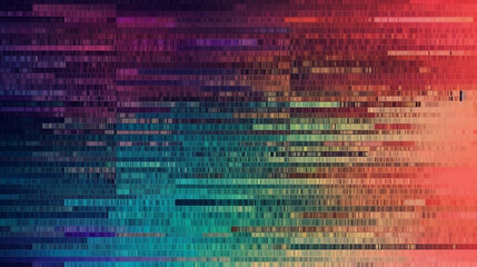 Obraz premium Glitched Art Texture Background, Glitched Art Wallpaper, HD