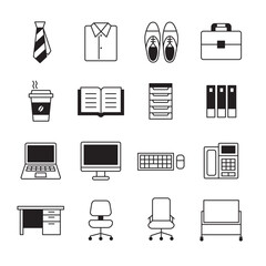 ビジネス,オフィスのアイコンセット