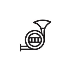 Horm Play Tromp Outline Icon