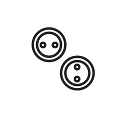 Fabric Sew Sewing Outline Icon