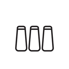 Crayon Drawing Powder Outline Icon